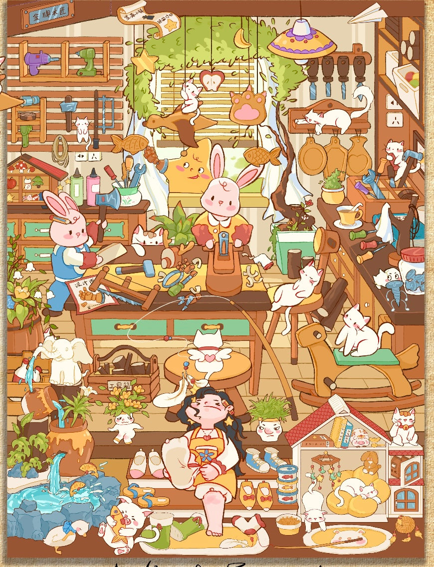 5.0 Bunny Town’s Carpenter’s Workshop