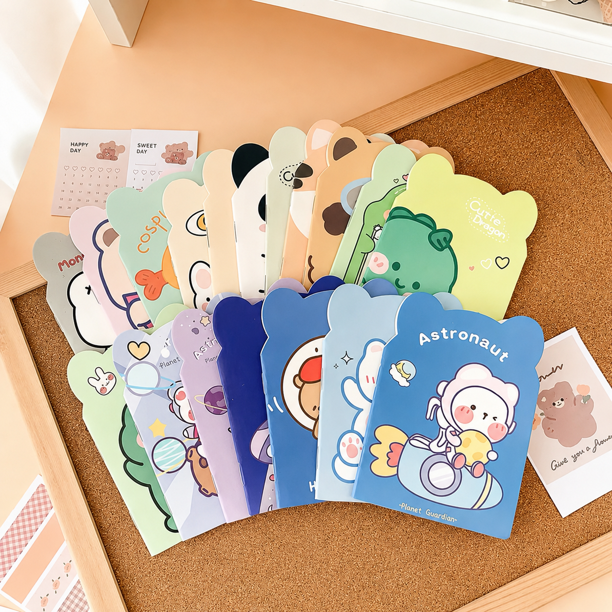 Cute Notebooks🐰🐻🐱