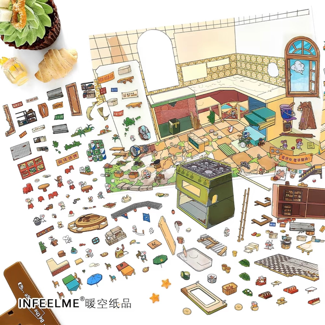 36.0 Whisker Alley Market 3D ASMR sticker