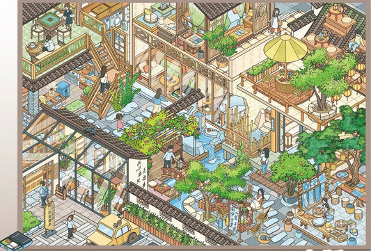 3.0 Chinese style Airbnb 3D Scene Sticker