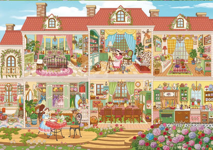 5.0 Afternoon Fairy House| 3D Scene Sticker