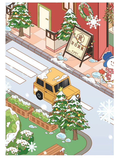 6.0 A Little Corner of Christmas - 3D Scene Sticker