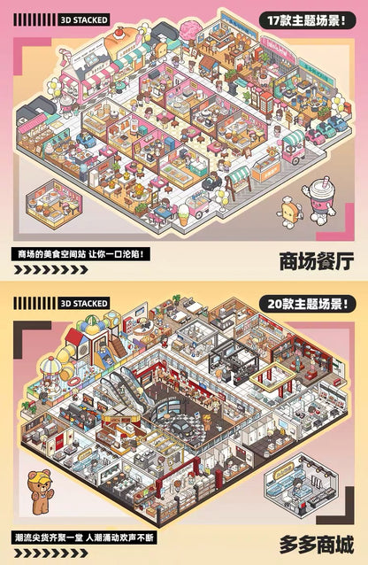 Telado V12.0 Go Shopping Scene Collection Book - 7 Shopping scenes in one book