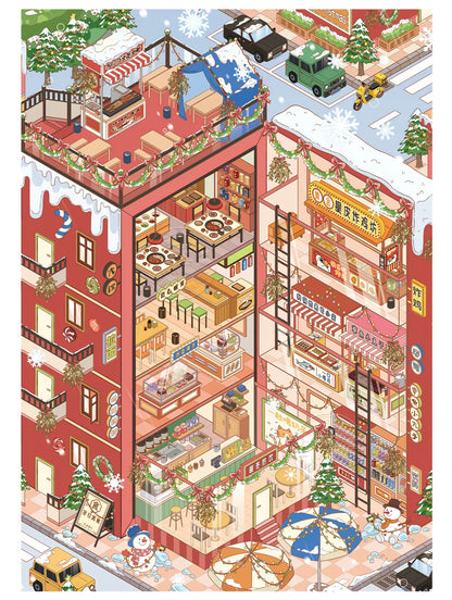 6.0 A Little Corner of Christmas - 3D Scene Sticker