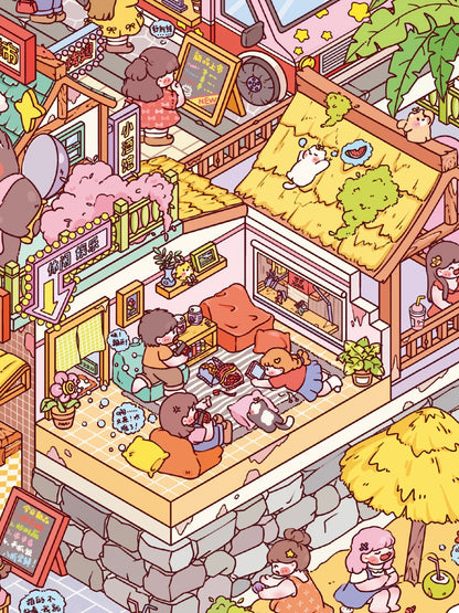 12.0 Bite Street Stories 3D Scene Sticker