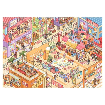 18.0 - all in 6 Scenes Valuable Pack - Tetris | Drifting Four Seasons House | Fairy Tale Tree House | Tea and Fruit Work shop | The Local Market | 1930 Beer Festival