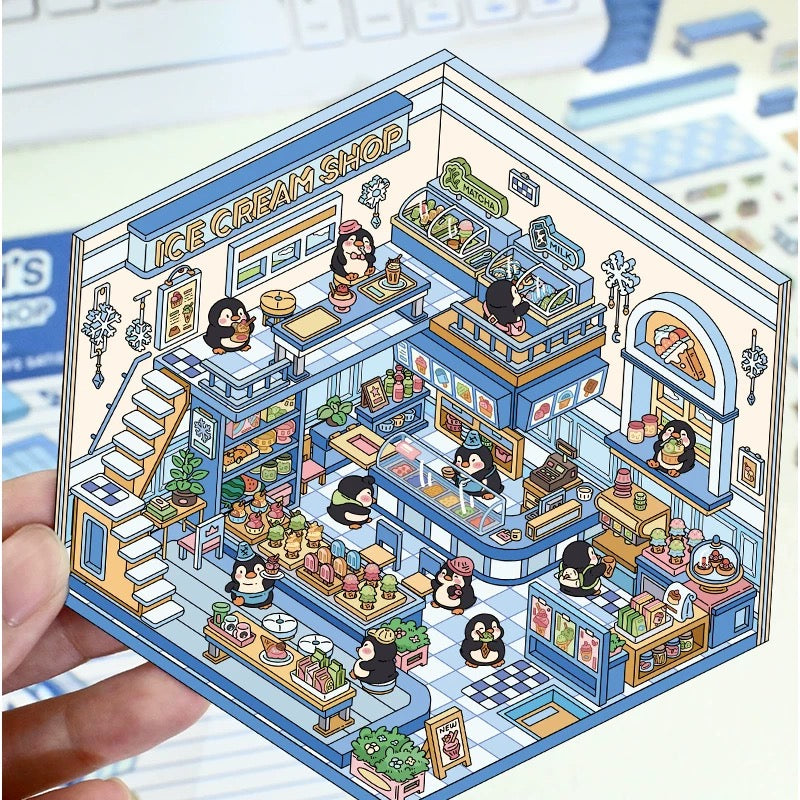 2.0 Penguin's Ice Cream Shop
