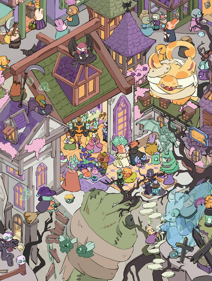 17.0 Sprite Series - Sprite Inn 3D landscape sticker
