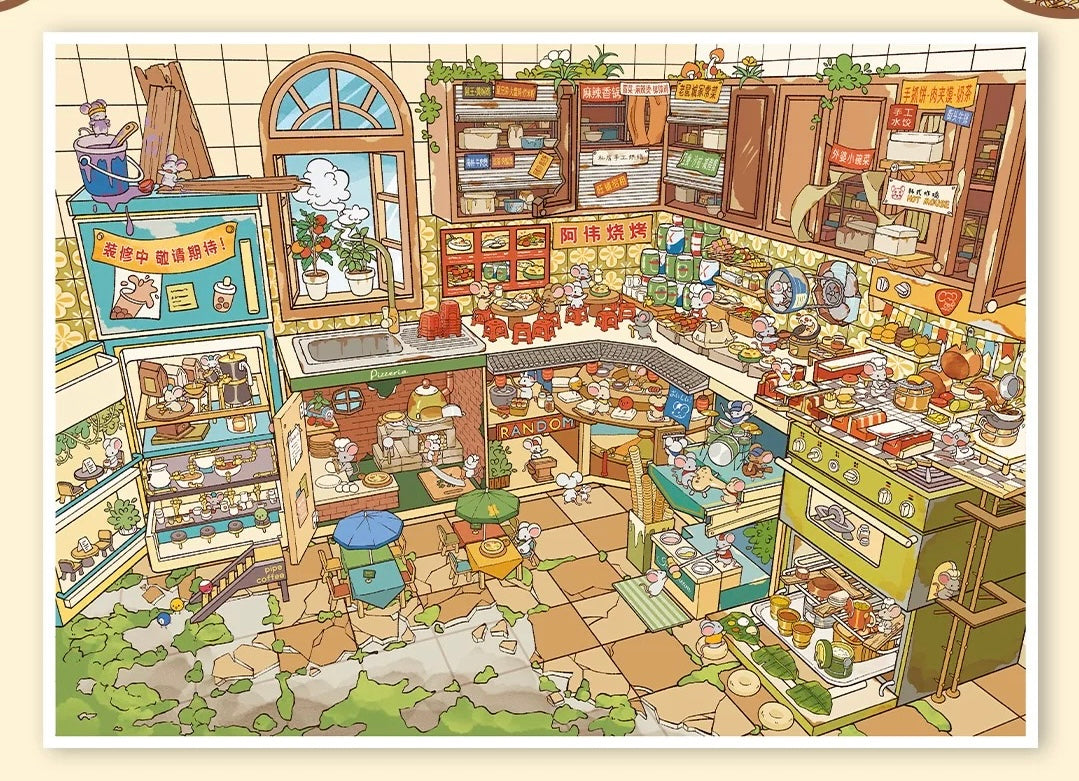 36.0 all in 2 scenes - Raccoon Boss’s Floating Trading Market | Whisker’s Food Alley