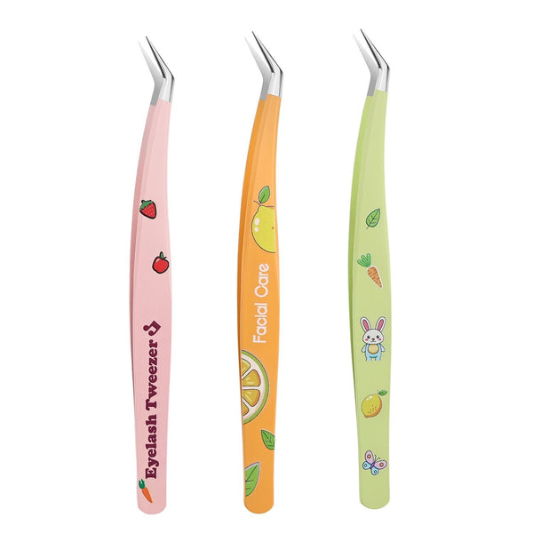 Precision Tweezers for Scene Stickers with FREE storage case