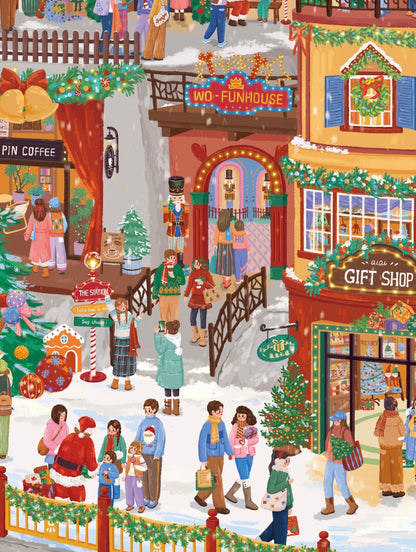 12.0 Christmas Eve Snow 3D Scene Sticker