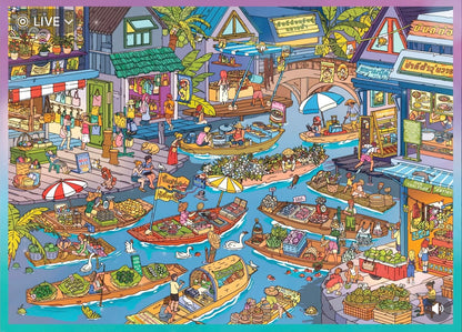 all in 2 scenes - 5.0 Skilltown Academy & Graduation Escape: Thailand 3D Scene Sticker