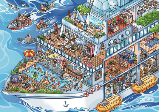 2.0 Voyage No. 1 3D stacking Scene Stickers| miniature