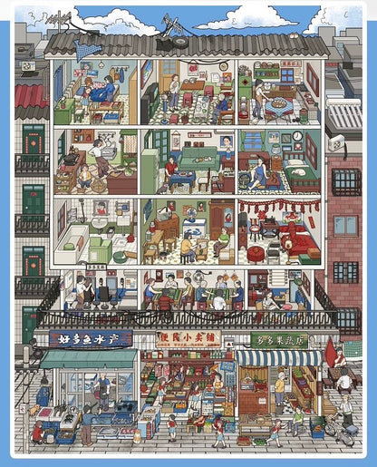 Telado V10.0 Vacation Scene Collection Book - 7 apartment scenes in one book
