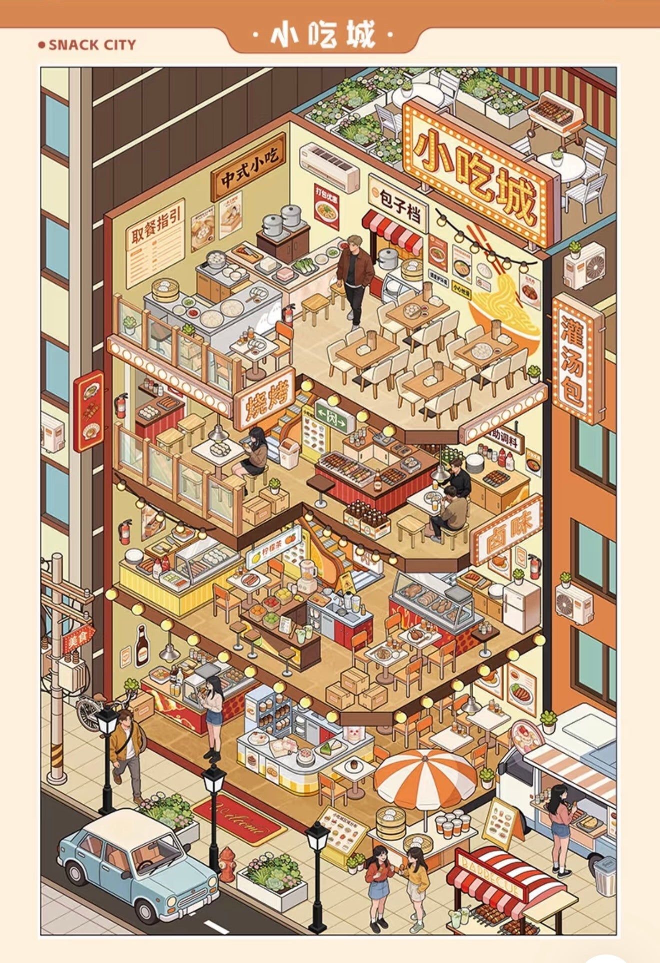 Sinmo V2.0 Shops Scene Collection Book - 5 Shop Scenes in one book