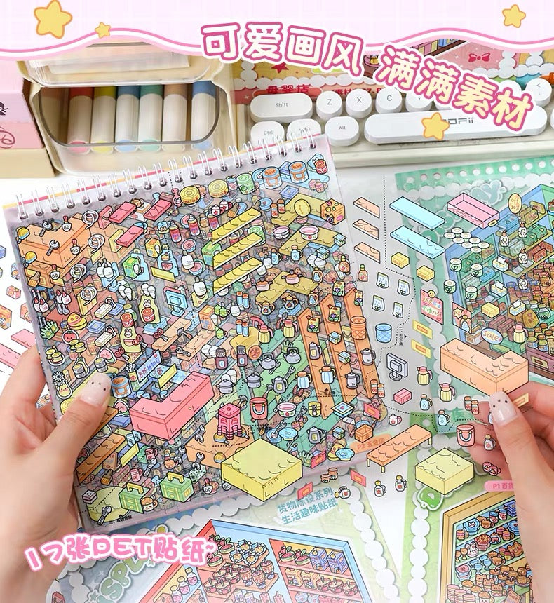 Yilan V3.0 - 10 Shop Scenes Restocking Collection Book