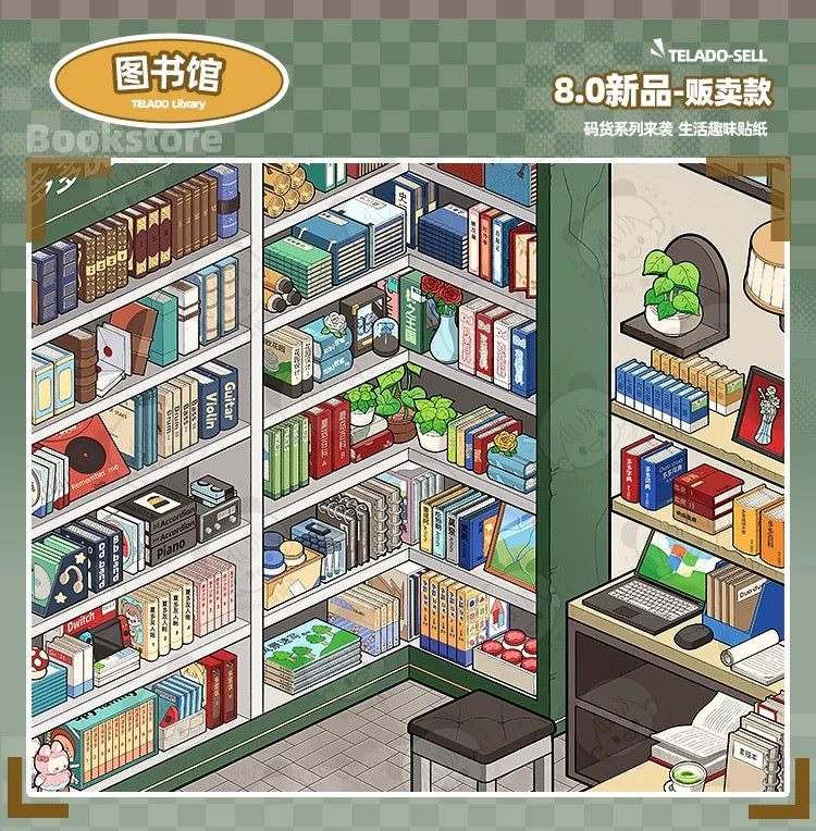 Telado V8.0 Restocking Collection Book - 10 restocking scenes in one book