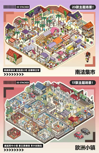 Telado V12.0 Go Shopping Scene Collection Book - 7 Shopping scenes in one book