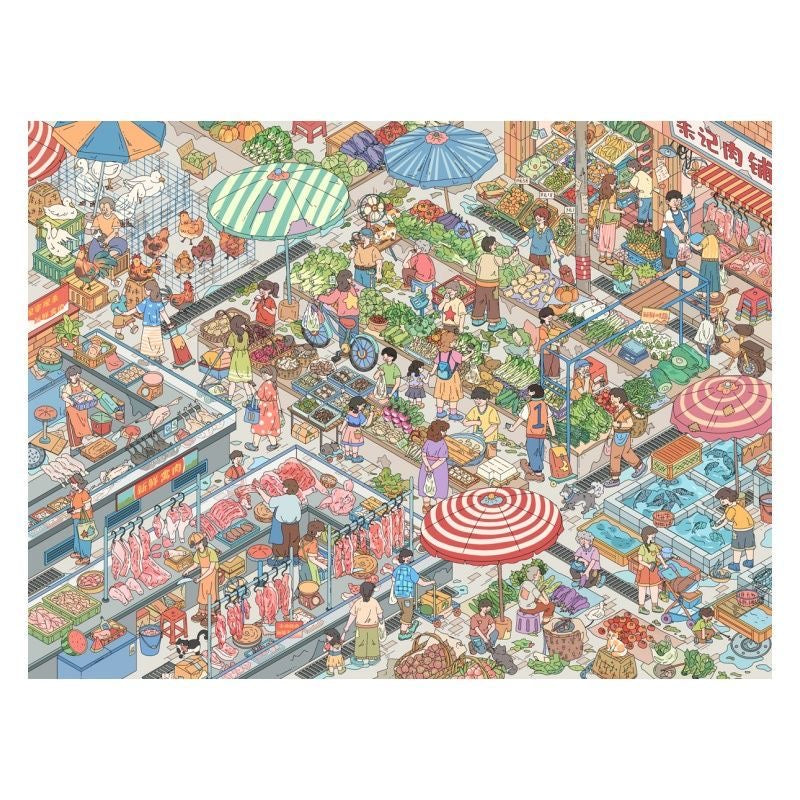 18.0 - all in 6 Scenes Valuable Pack - Tetris | Drifting Four Seasons House | Fairy Tale Tree House | Tea and Fruit Work shop | The Local Market | 1930 Beer Festival