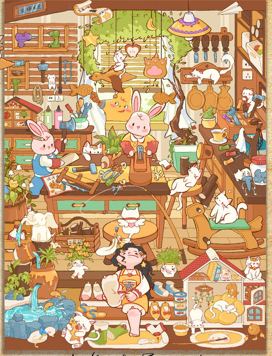 5.0 Bunny Town’s Carpenter’s Workshop
