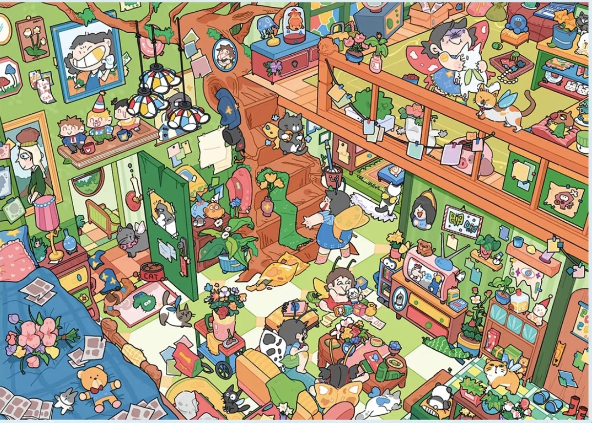 8.0 Butterflies’ Home 3D Scene Sticker