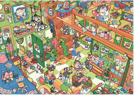 8.0 Butterflies’ Home 3D Scene Sticker