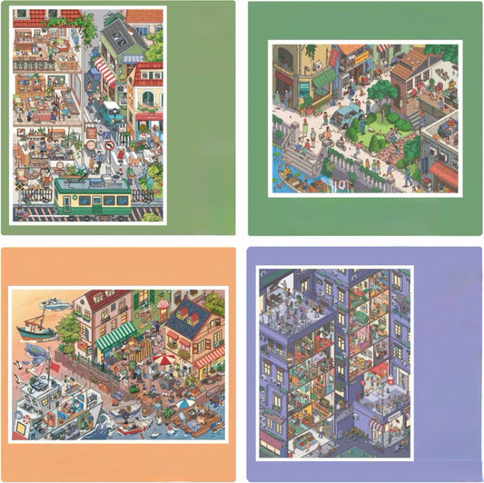 The DAY series - the morning & the noon& the evening & the night