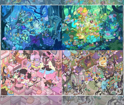 17.0 all in 4 scenes - Dress up Play & Sprite Inn& Whispering Thicket & Enchanted Grove