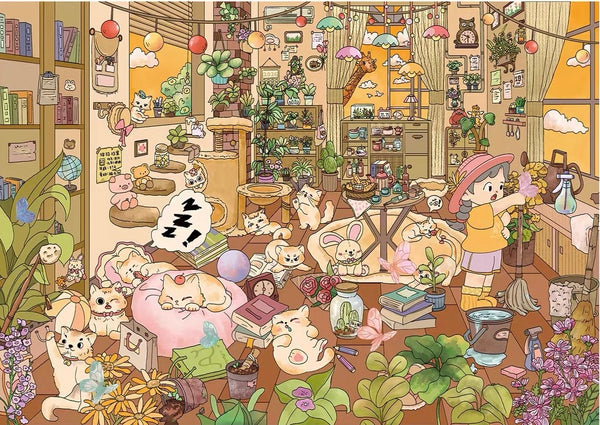 150.0 Cat Room Tales 3D Scene Sticker