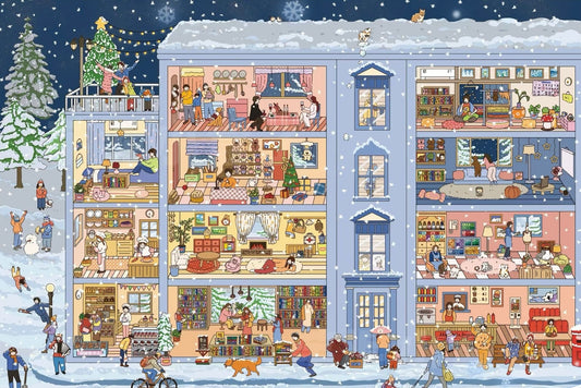 5.0 First Snowfall 3D landscape sticker