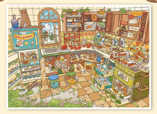 36.0 Whisker Alley Market 3D ASMR sticker