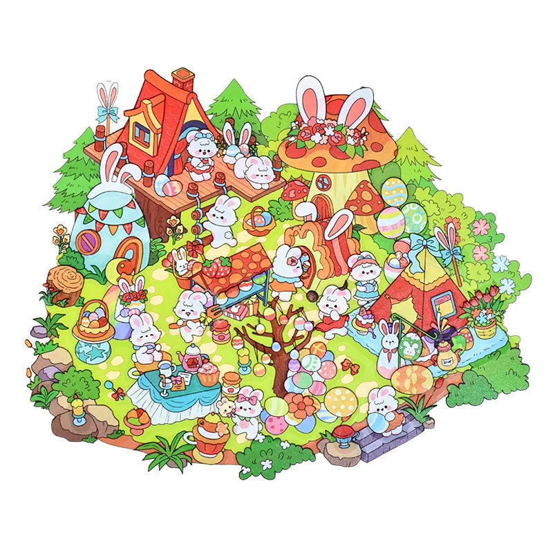 10.0 the Easter Serie - Easter Lawn | Easter Party | Bunny's Magic World | Bunny's Happy Farm