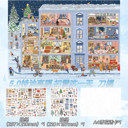 5.0 all in 3 scenes - The First Snowy Day & Nordic Autumn & Afternoon Fairy House